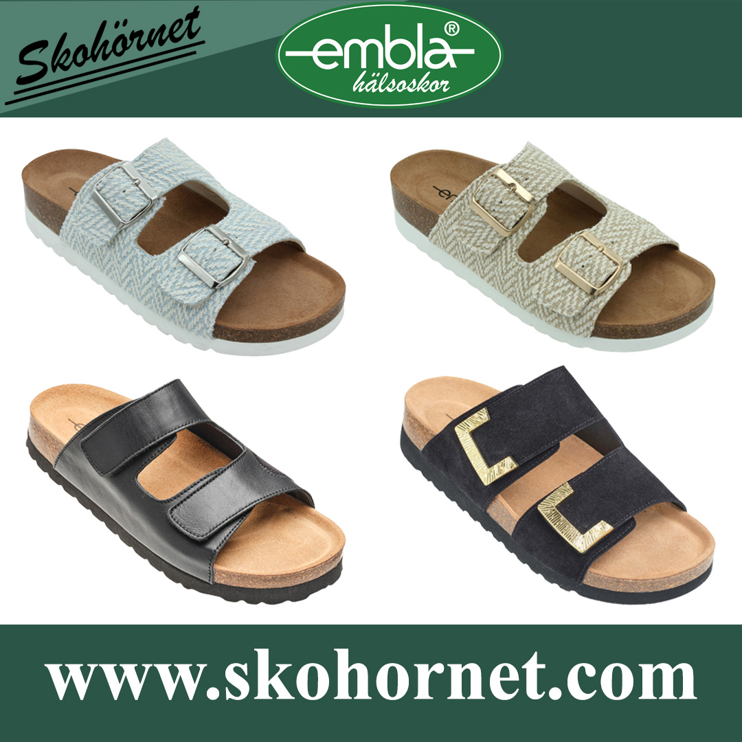 Embla: Fotriktiga sandaler med oslagbar komfort